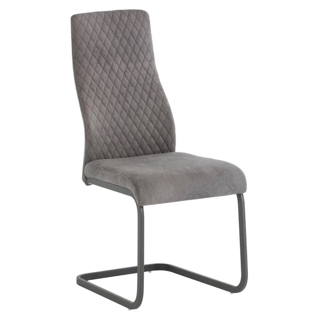 Amalfi 4 Seat Dining Set in Grey – image 3
