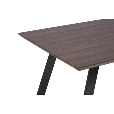 Westford Wooden Effect Dining Table with 6 Grey Dining Chairs Set – image 12