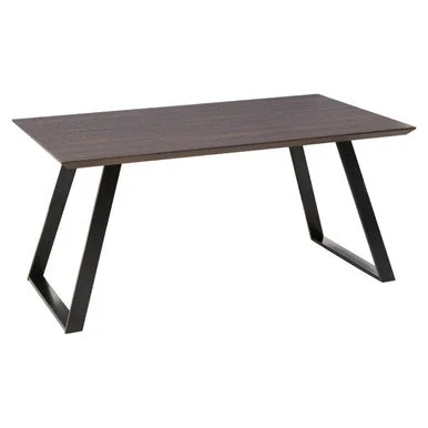 Westford Wooden Effect Dining Table with 6 Grey Dining Chairs Set – image 8