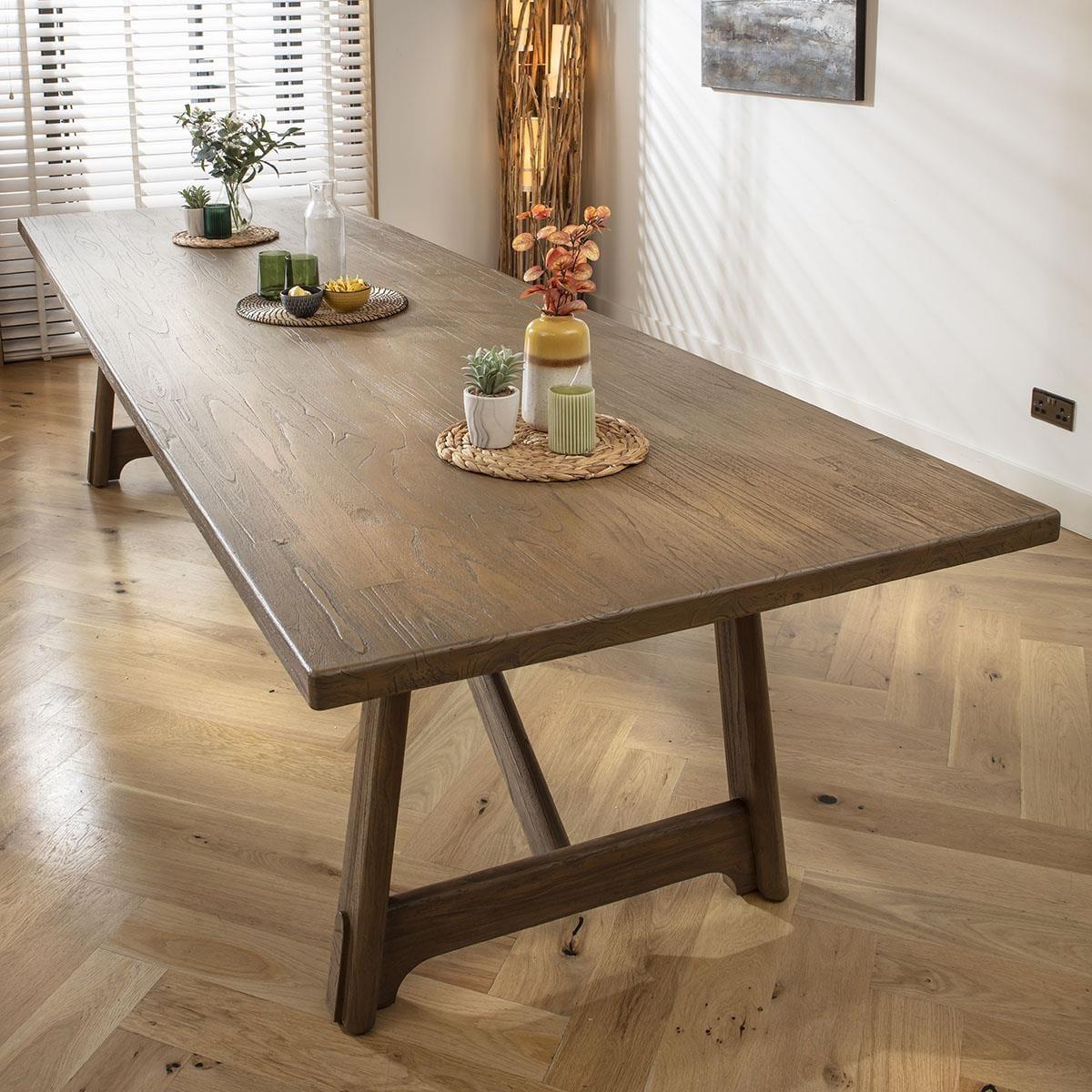 Large 12 Seater Modern Wooden Dining Table and Chair Dining Set 320cm – image 5