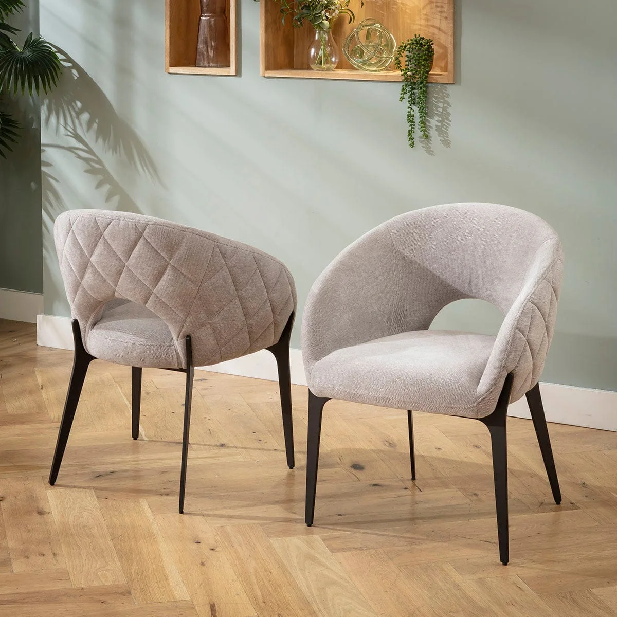 Modern Ceramic Marble Dining Table and Chairs 8 Seater Set Grey – image 7