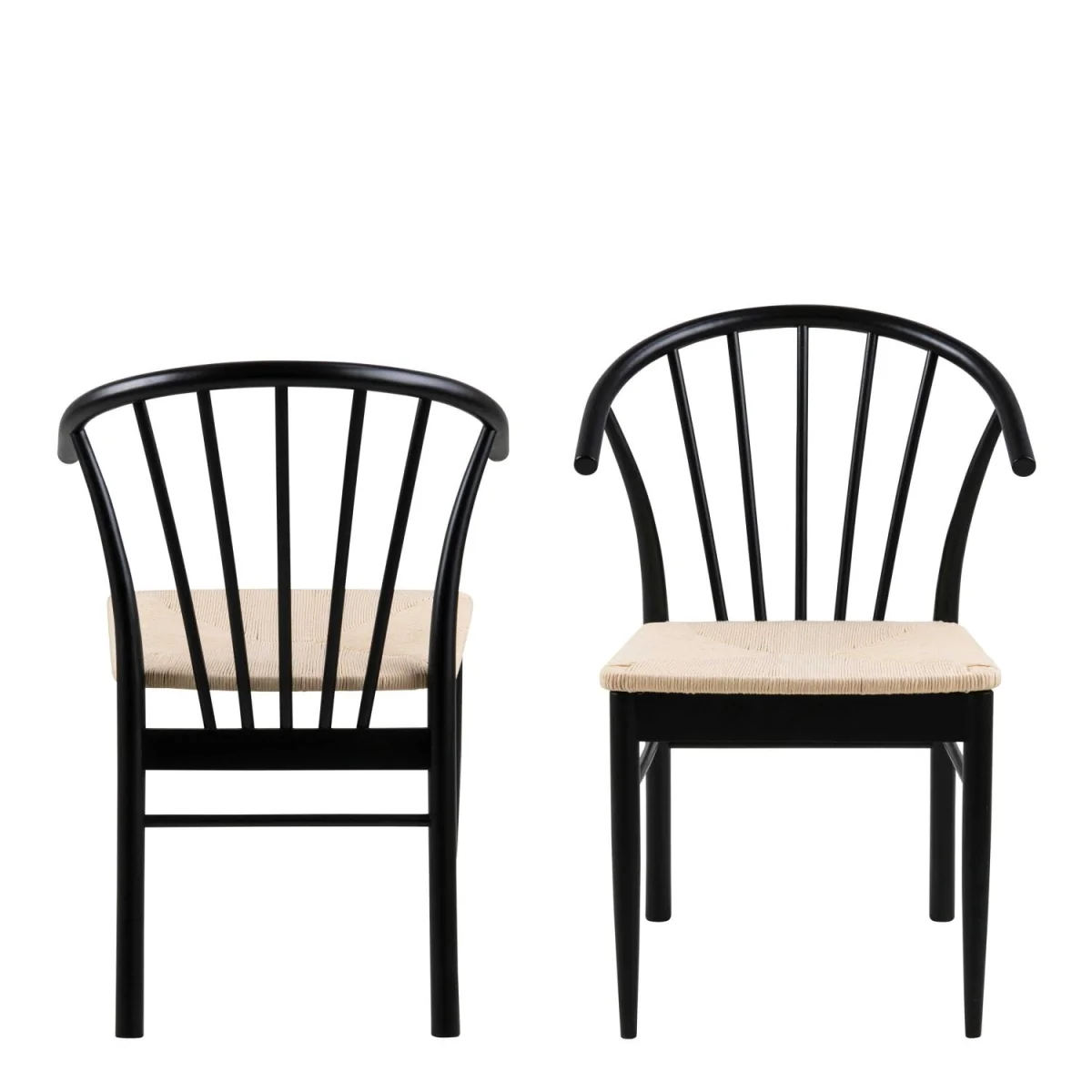 Krakow 7 Piece Extending Round Dining Set - Black – image 3