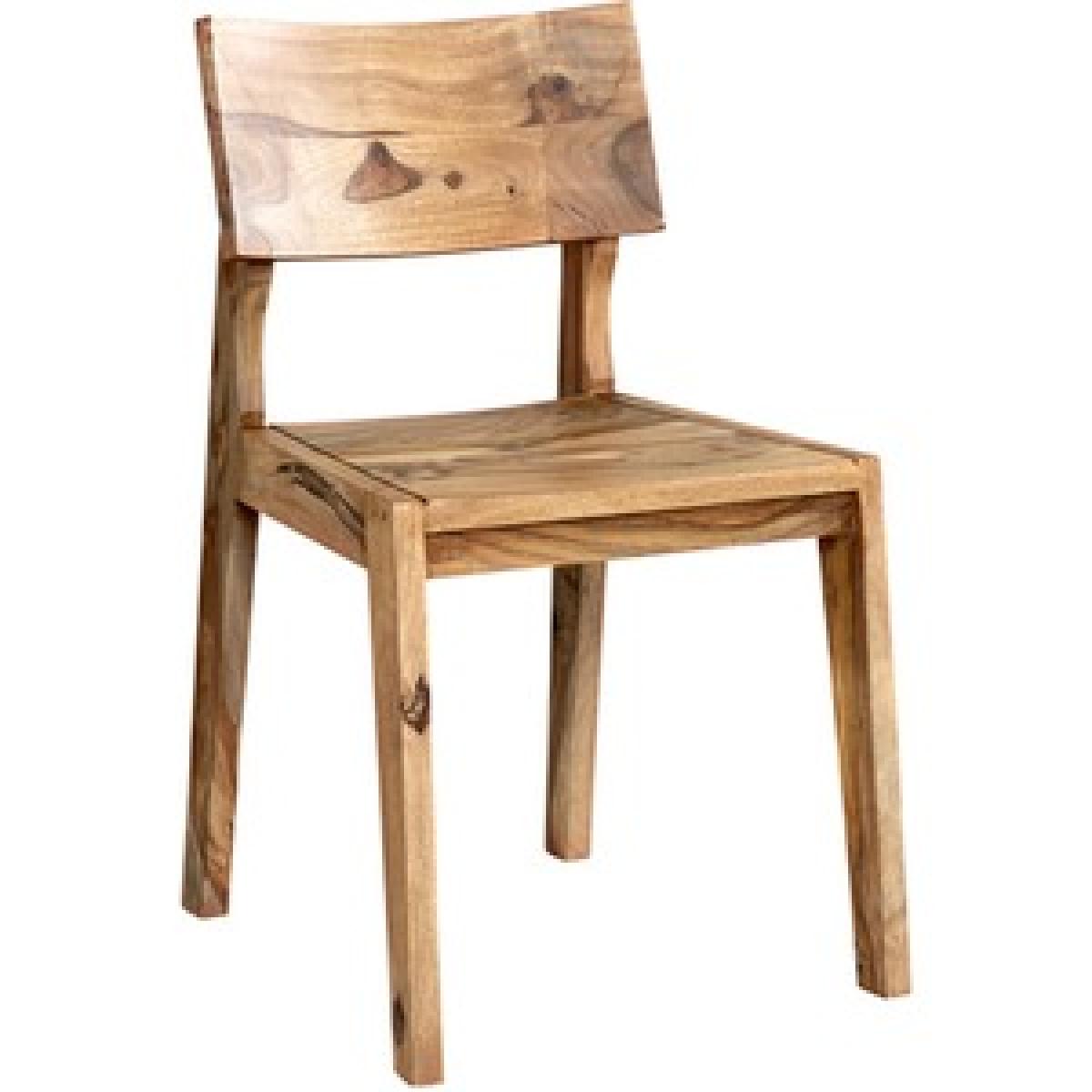 Indus Sheesham Large Dining Set with 6 Chairs - Medium Wood – image 3