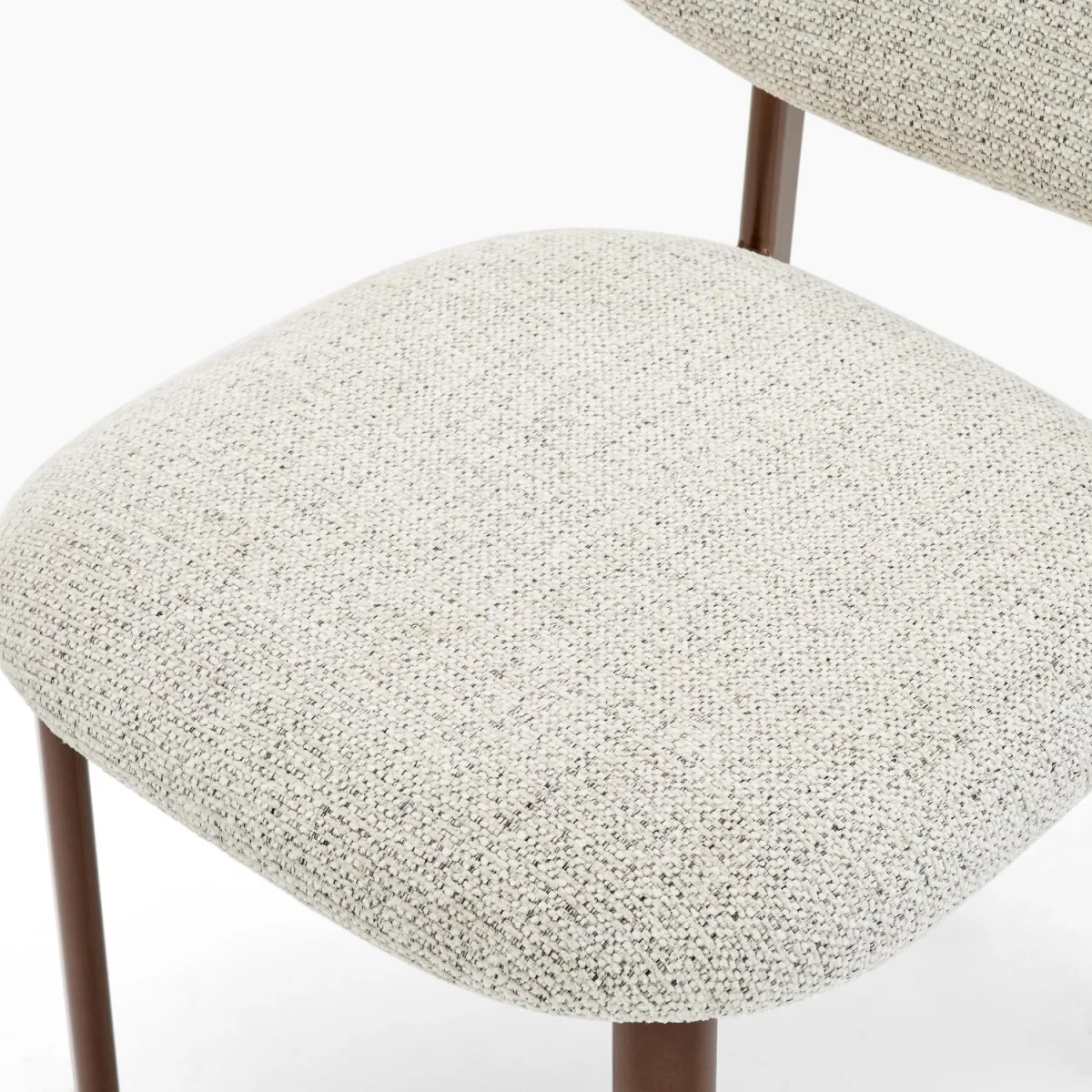Santorini Round Wood Effect Dining Table 4 Mirelle Chairs - Lighht Grey – image 13