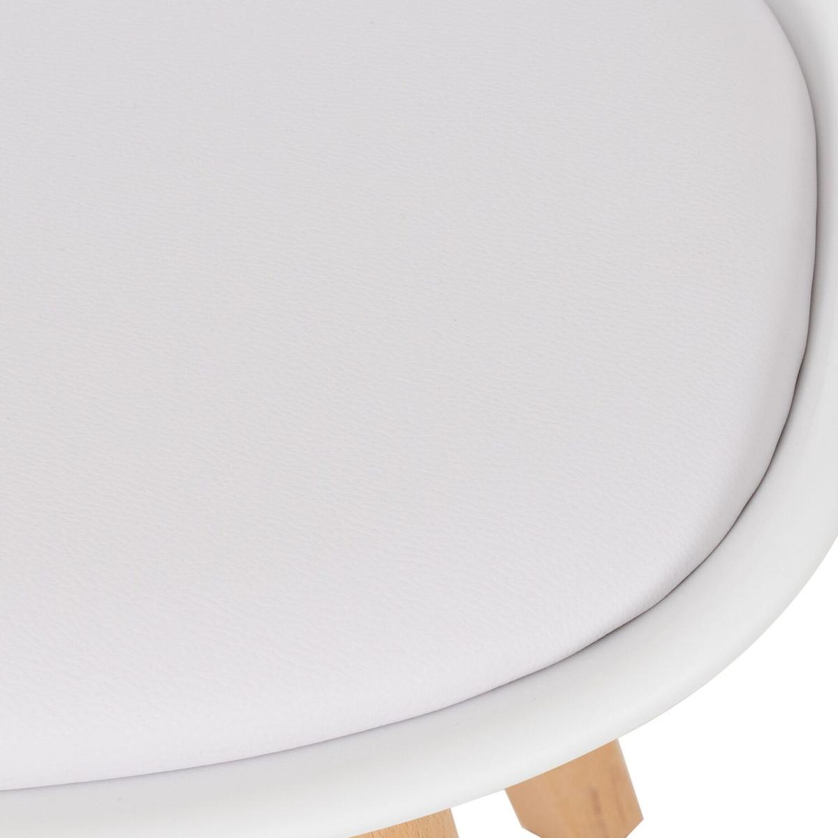 Bendal Dining Set - White and Beech – image 4