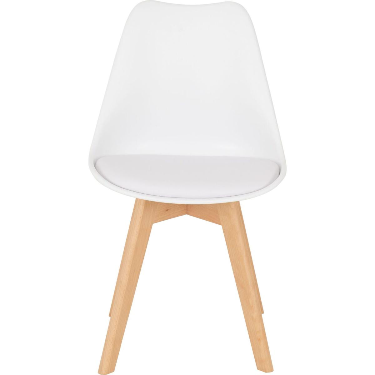 Bendal Dining Set - White and Beech – image 5
