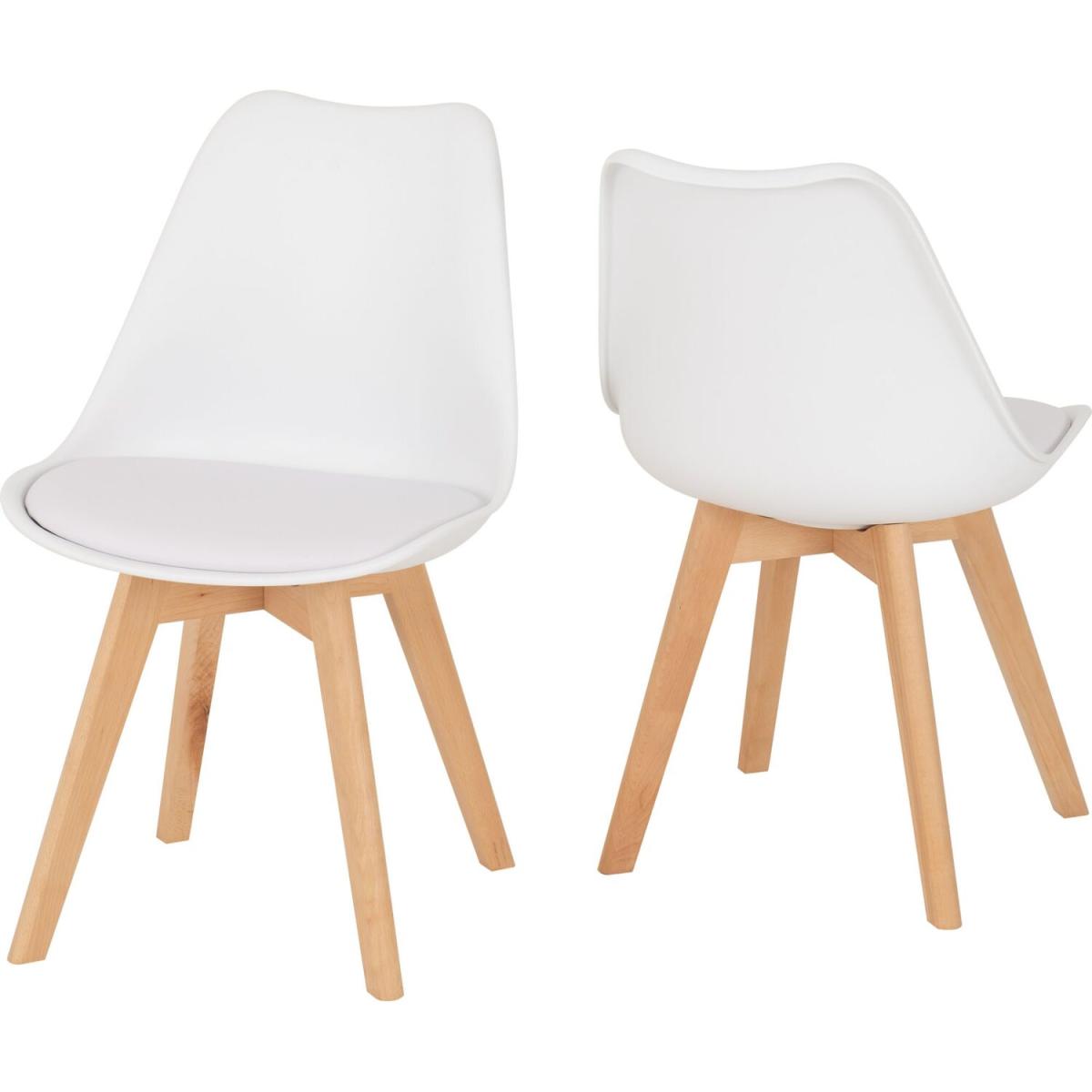 Bendal Dining Set - White and Beech – image 6