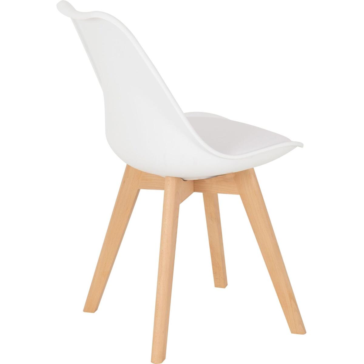 Bendal Dining Set - White and Beech – image 7