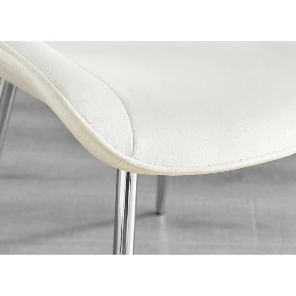 Selina Round Dining Table with Two Pesaro Silver Leg Chairs - Navy – image 36