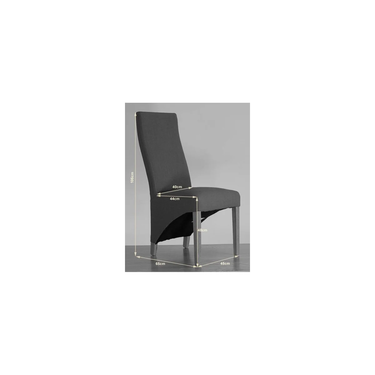 Hampton 120-160cm Oak Extending Dining Table and 6 Lola Leather Chairs - Black – image 10