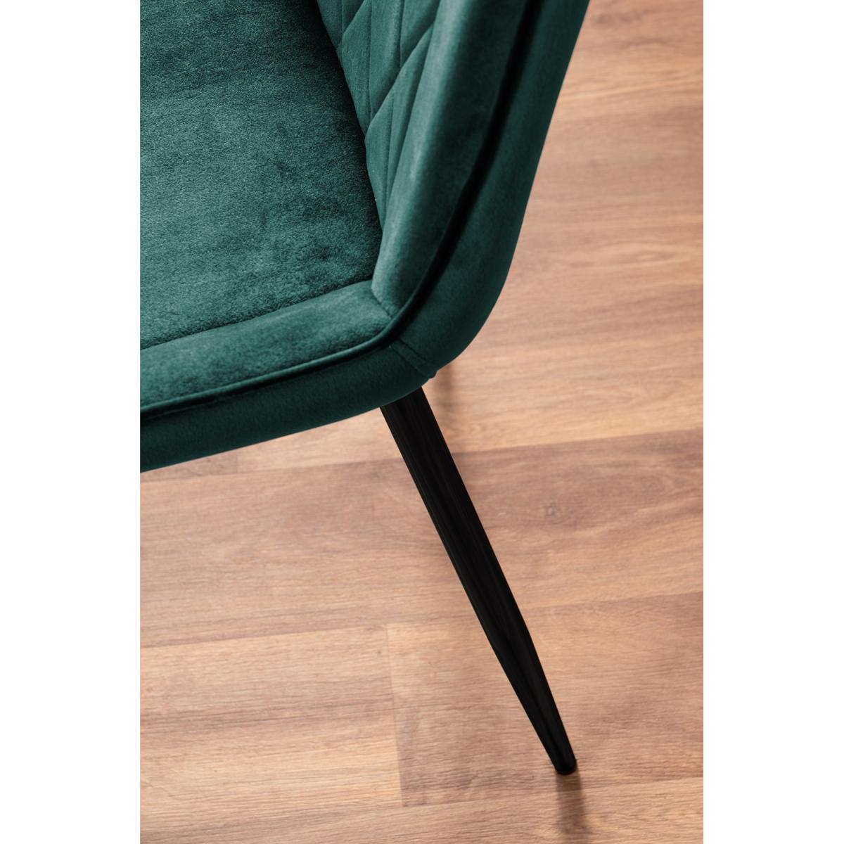 Novara 120cm Round Dining Table and 4 Pesaro Black Leg Chairs - Grey – image 25