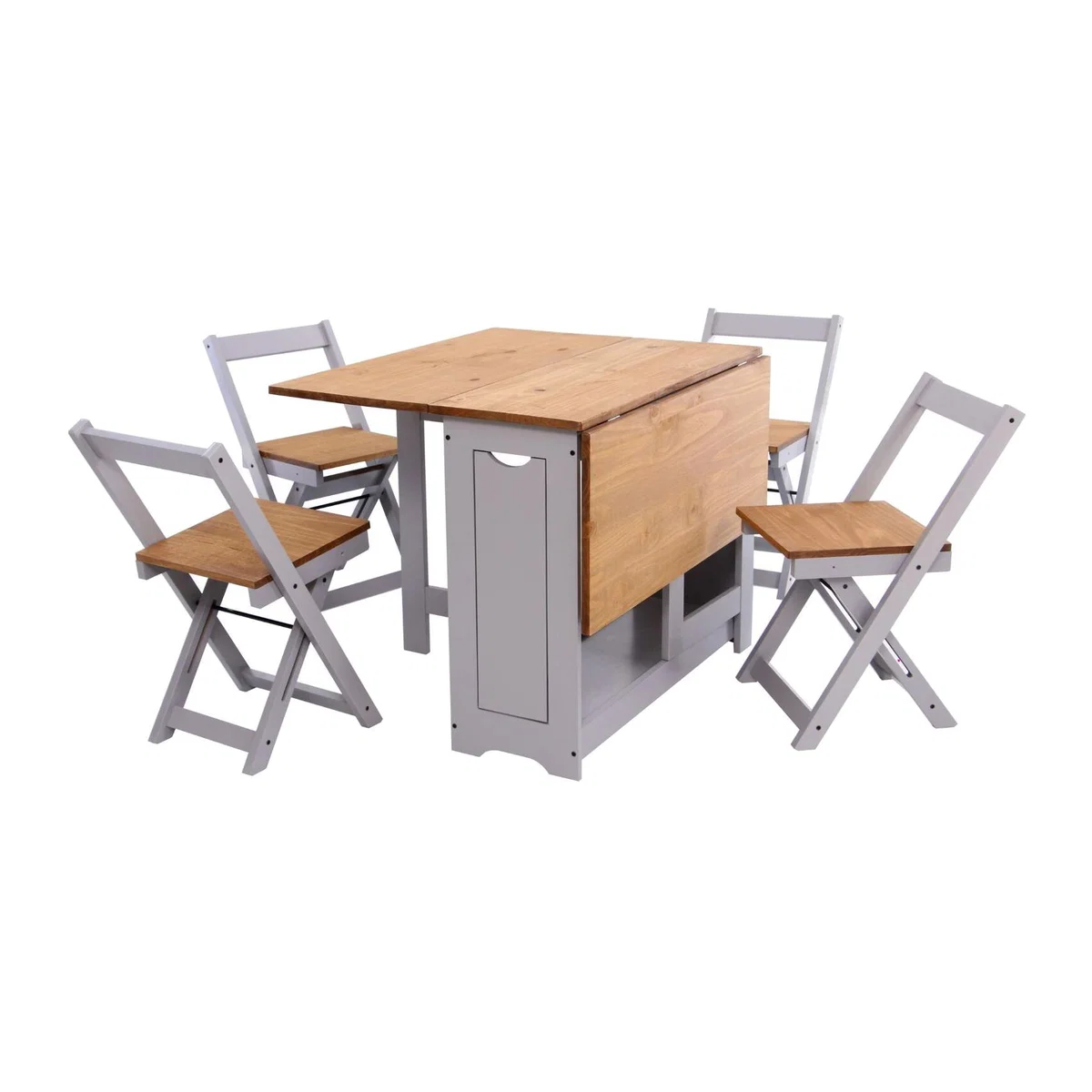 Santos Butterfly Dining Set - Slate Grey – image 1