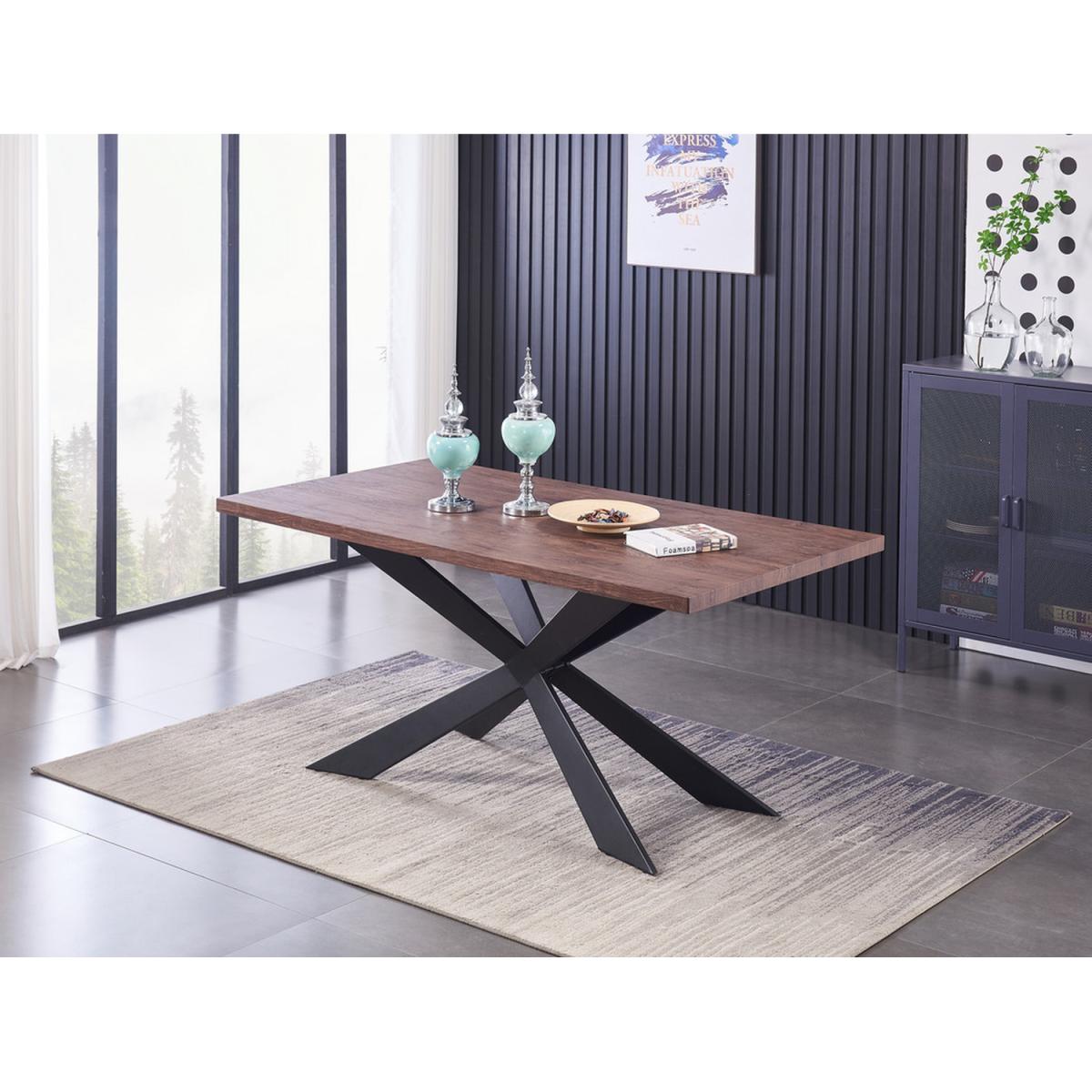 Soho Duke LUX Dining Set Includes a Table and Velvet Chairs Set of 6 - Blue – image 2