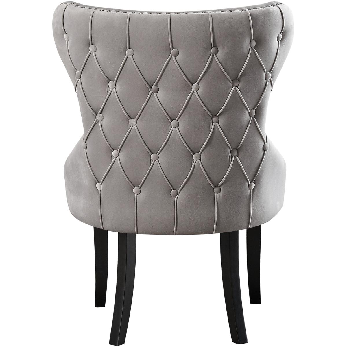Mayfair Cosmo LUX Dining Set with a Modern Table and Chairs Set of 6 - Light Grey – image 5