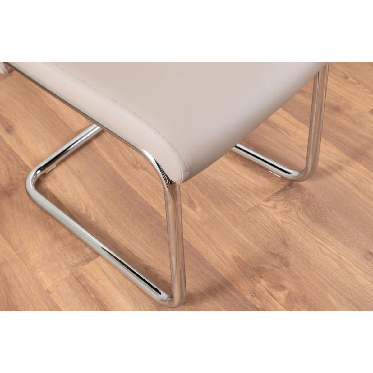 Novara White High Gloss 120cm Dining Table 4 Lorenzo Chairs - Mustard – image 21