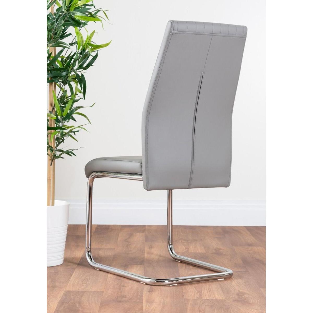 Novara White High Gloss 120cm Dining Table 4 Lorenzo Chairs - Mustard – image 25