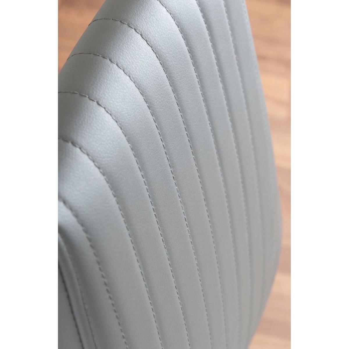 Novara White High Gloss 120cm Dining Table 4 Lorenzo Chairs - Mustard – image 28
