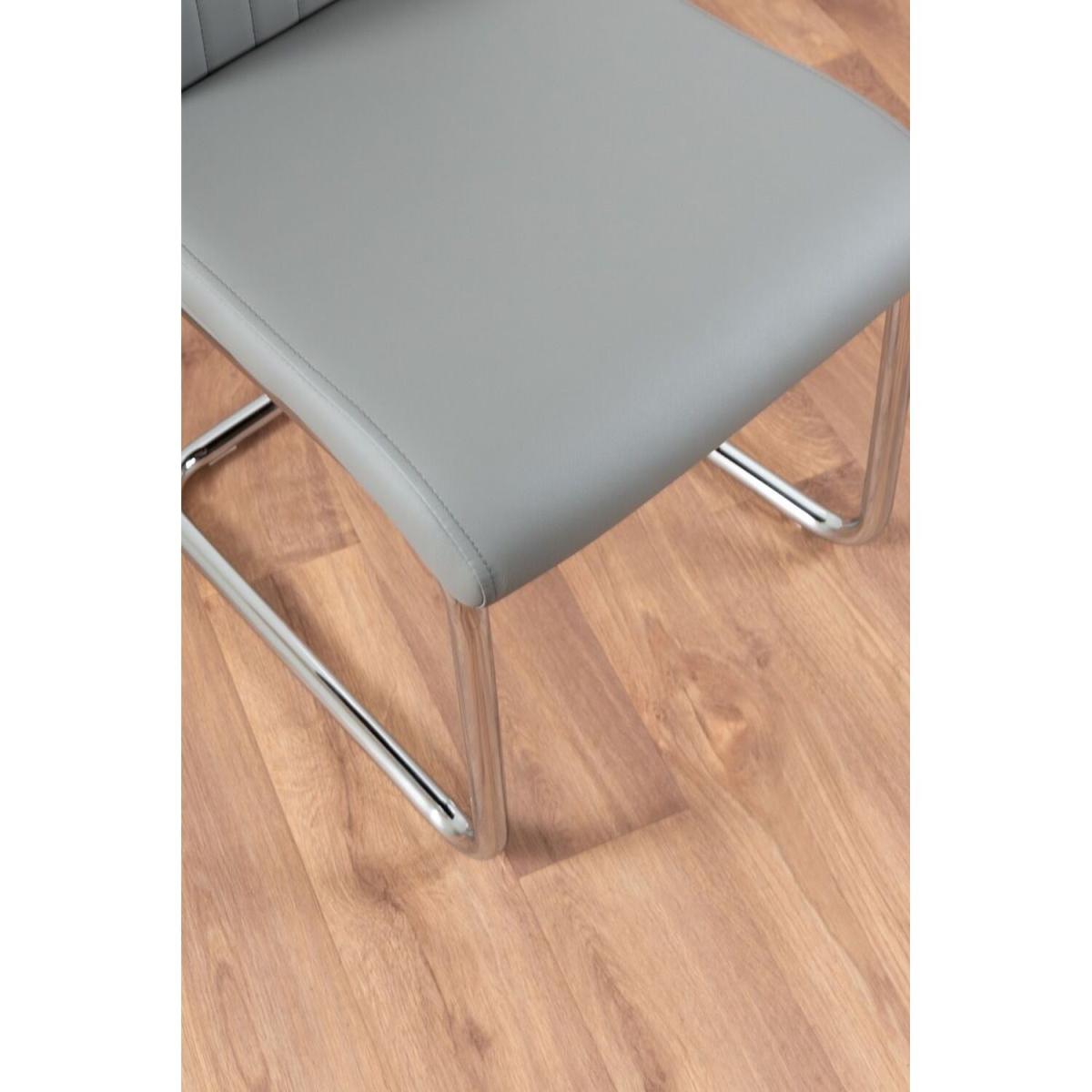 Novara White High Gloss 120cm Dining Table 4 Lorenzo Chairs - Mustard – image 31