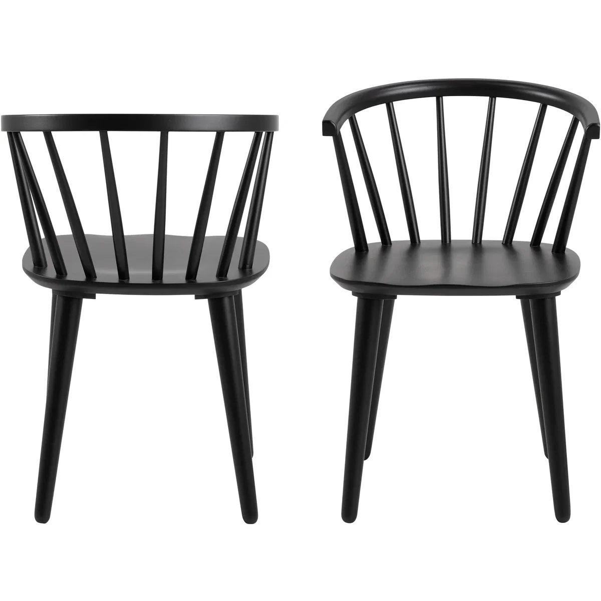 Christo Dining Table in Oak 220x105cm includes 6 Ida Dining Chairs in Black - Oak – image 5