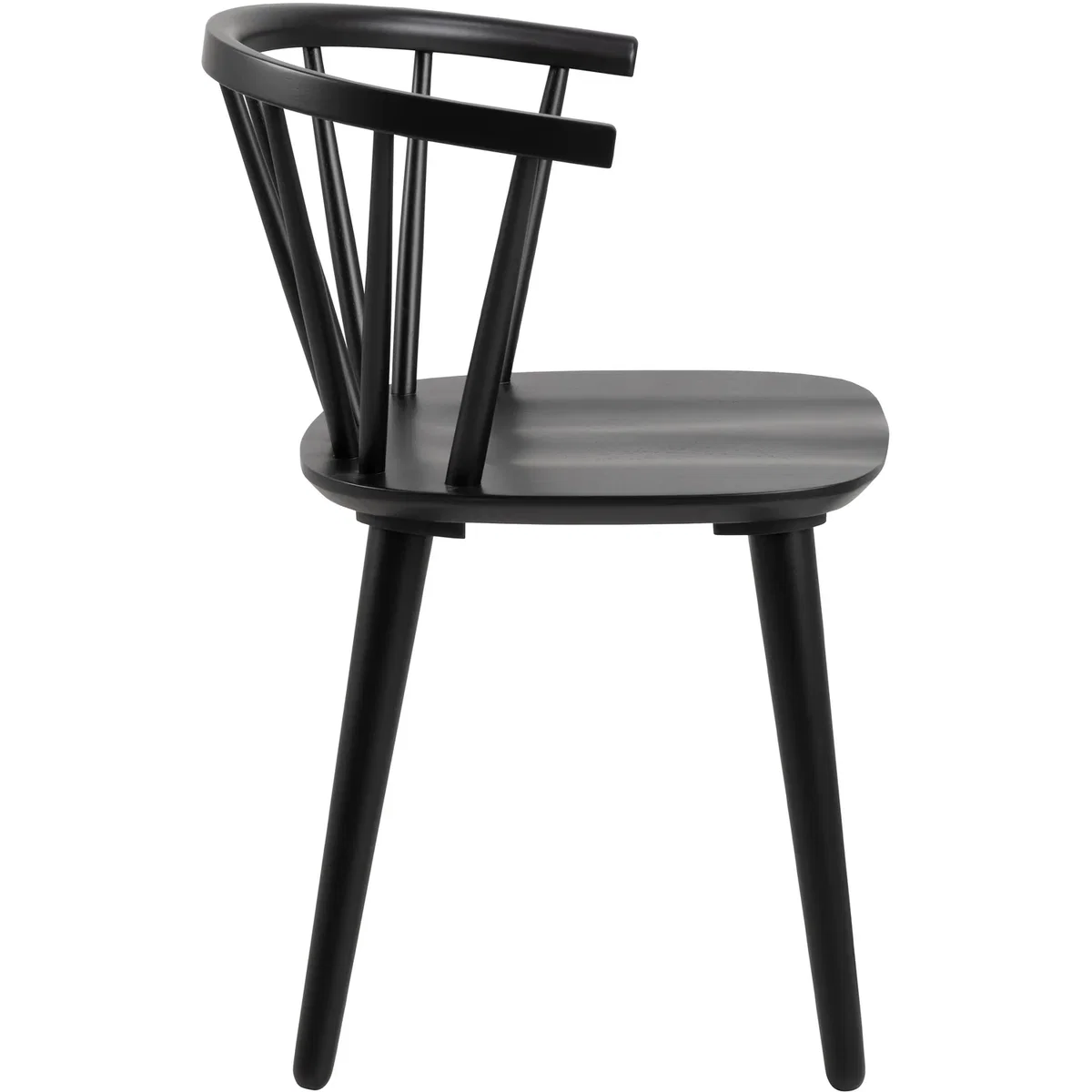Christo Dining Table in Oak 220x105cm includes 6 Ida Dining Chairs in Black - Oak – image 6