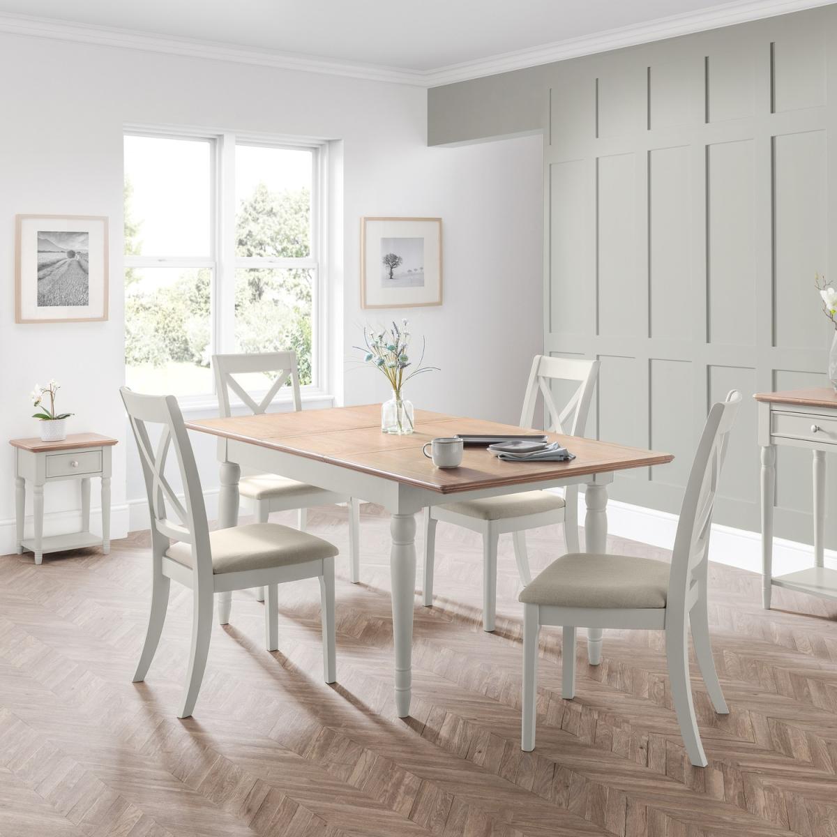 Provence Table and Chairs Set - Grey / 1 Table and 6 Chairs – image 9