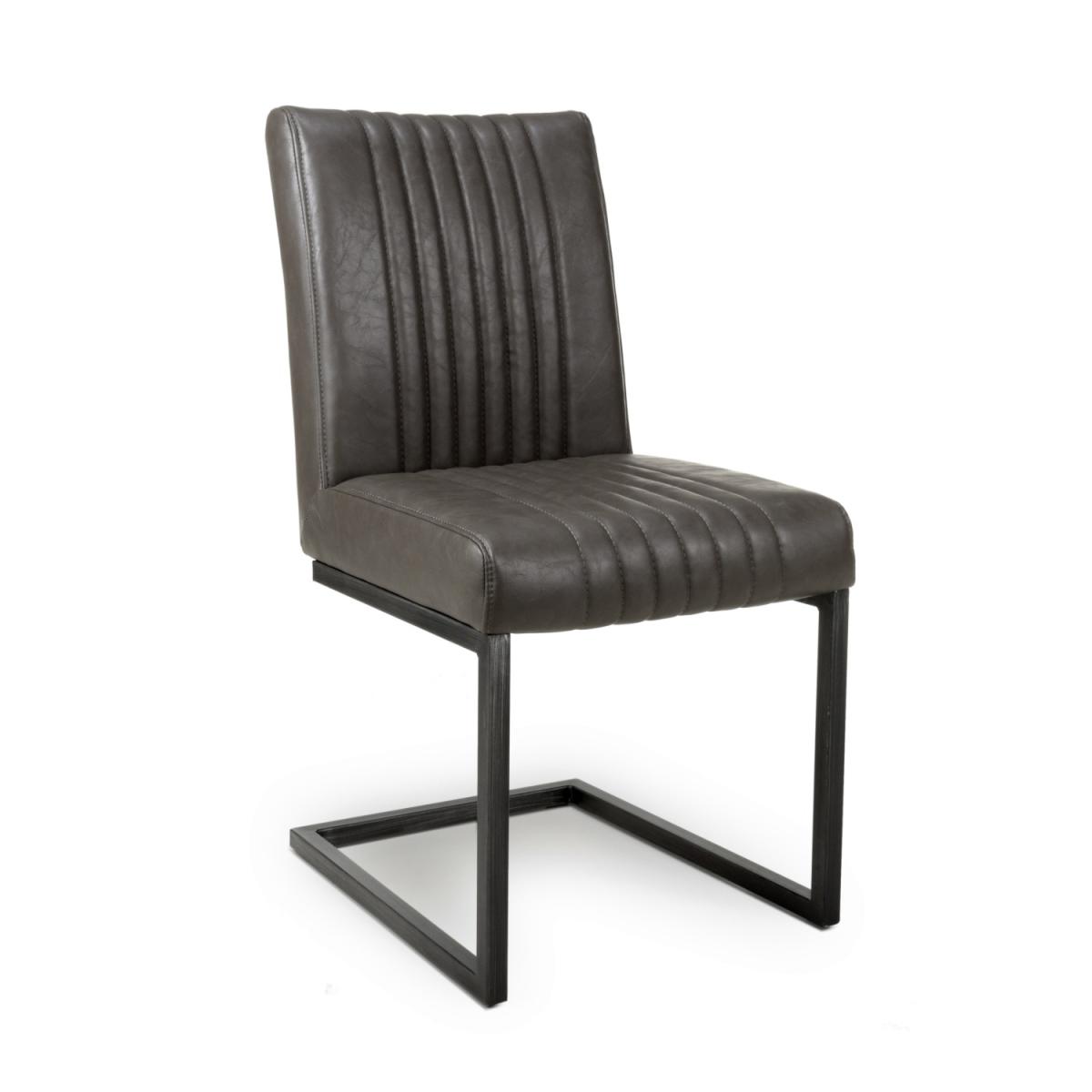 Avesta Table and 4 Archer Grey Dining Chairs - Grey – image 3