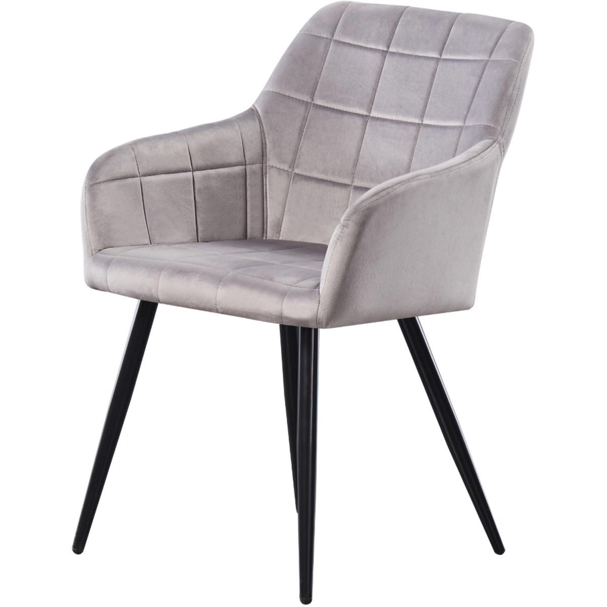 Camden Duke LUX Dining Set Includes a Table with Set of 4 chairs - Light Grey – image 3