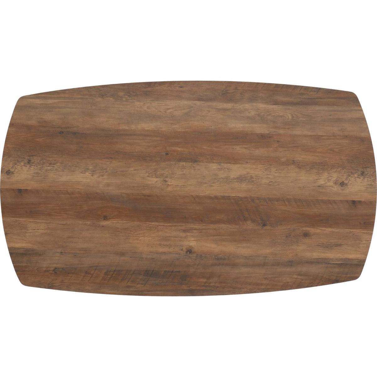 Athens Oak Rectangular Dining Set - oak effect – image 3