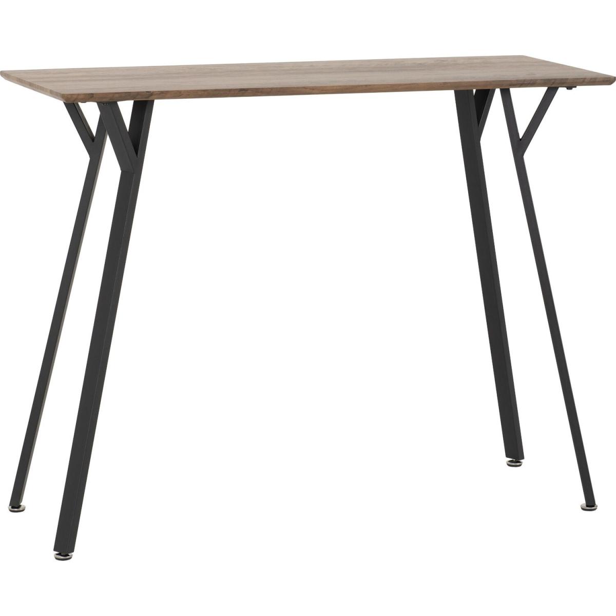 Quebec Bar Table With Two Bar Chairs - MEDIUM OAK EFFECT – image 5