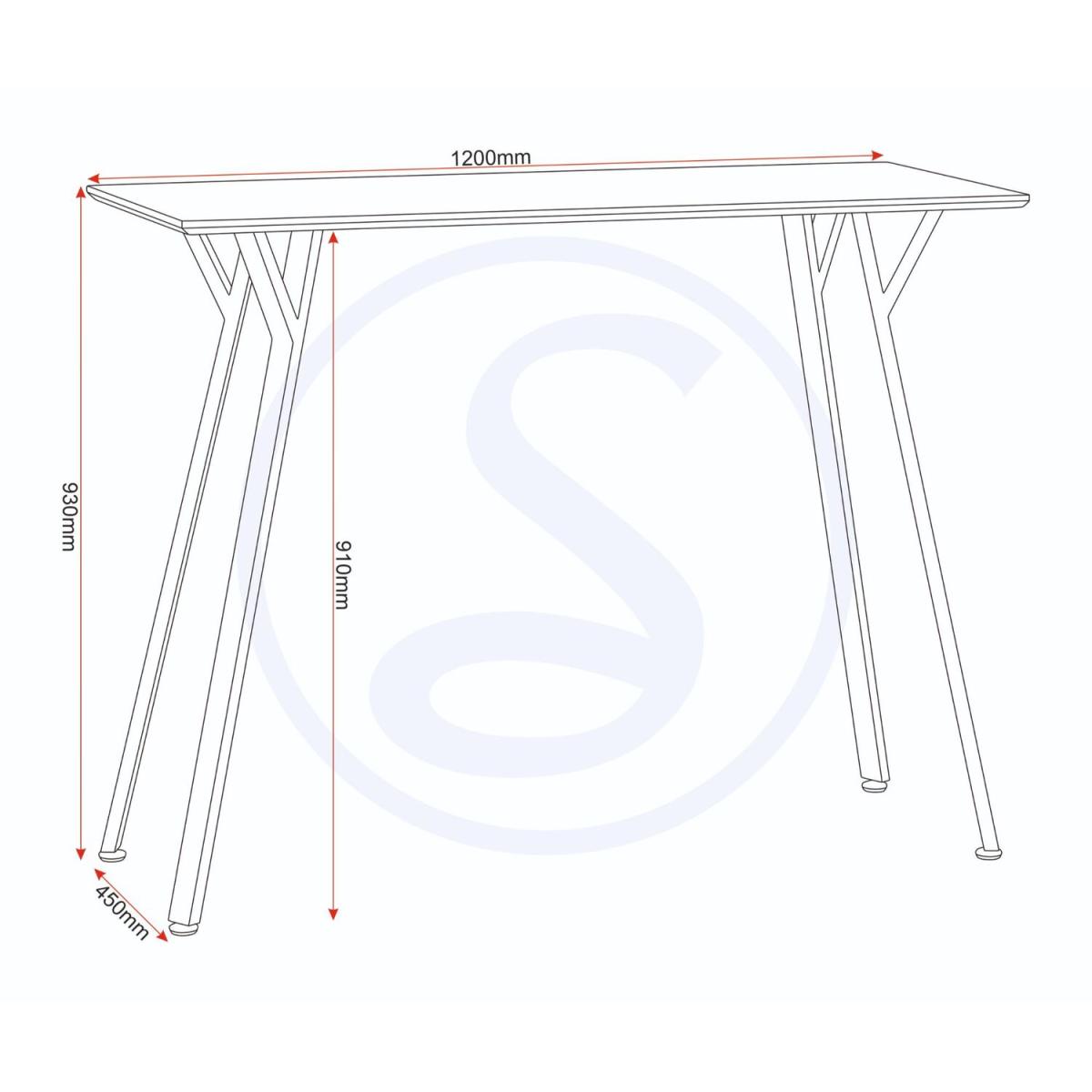 Quebec Bar Table With Two Bar Chairs - MEDIUM OAK EFFECT – image 7
