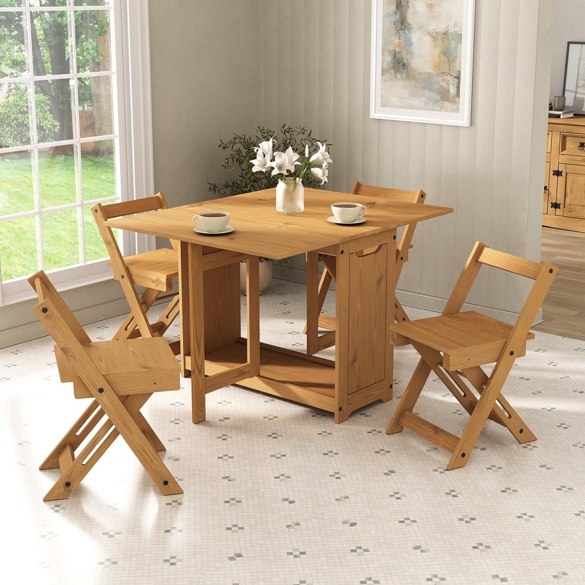 Mews Corona Butterfly Dining Set - Brown