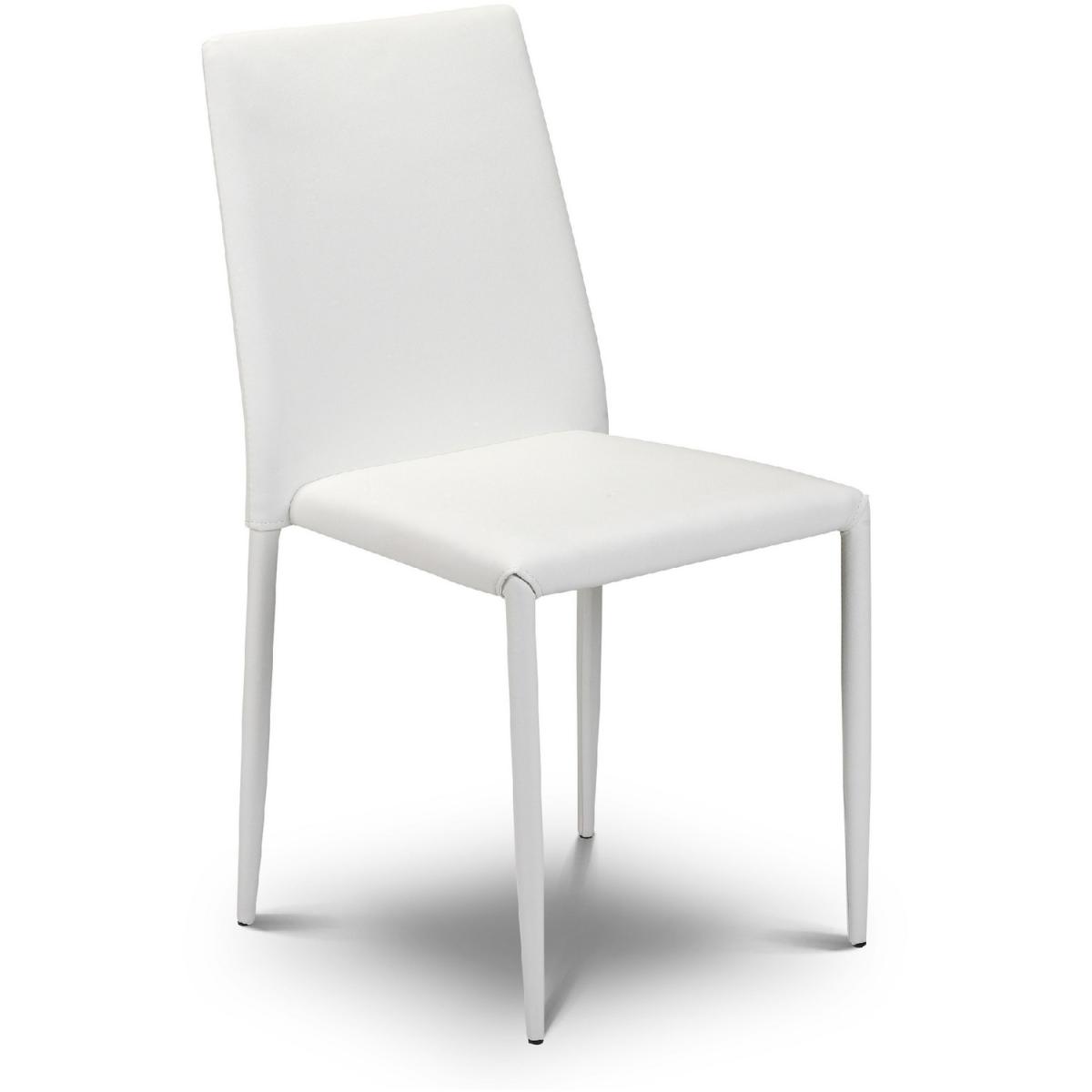 Enzo Dining Table and Jazz Chairs Set - White – image 6