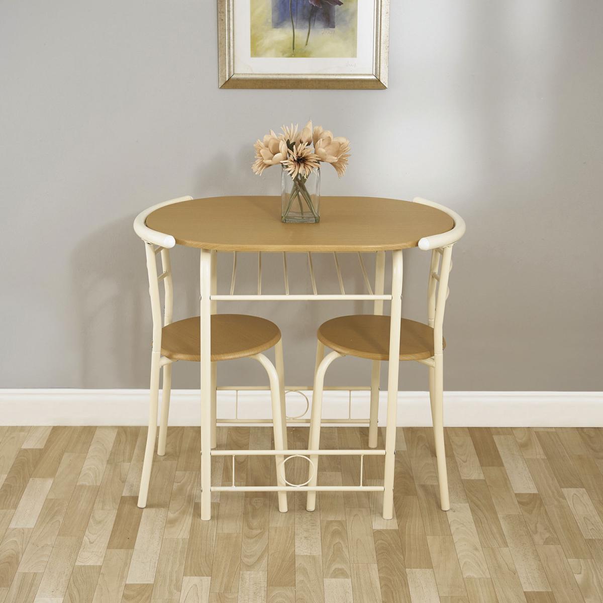 Compact Dining Set - Grey/Black – image 4