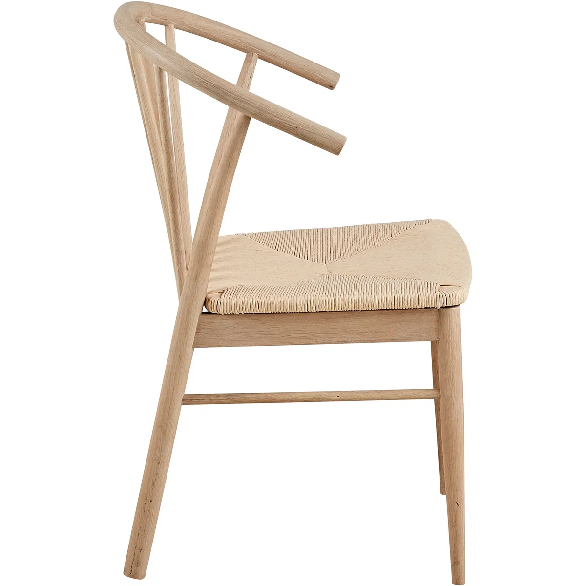 Duncan Round Table White Oak 105 + 4 Cassandra Chairs White Oak - White Oak – image 5