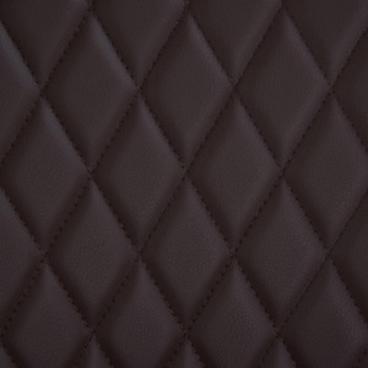 Set Of 2 Quilted PU Leather Dining Chairs with Metal Frame - Grey – image 10