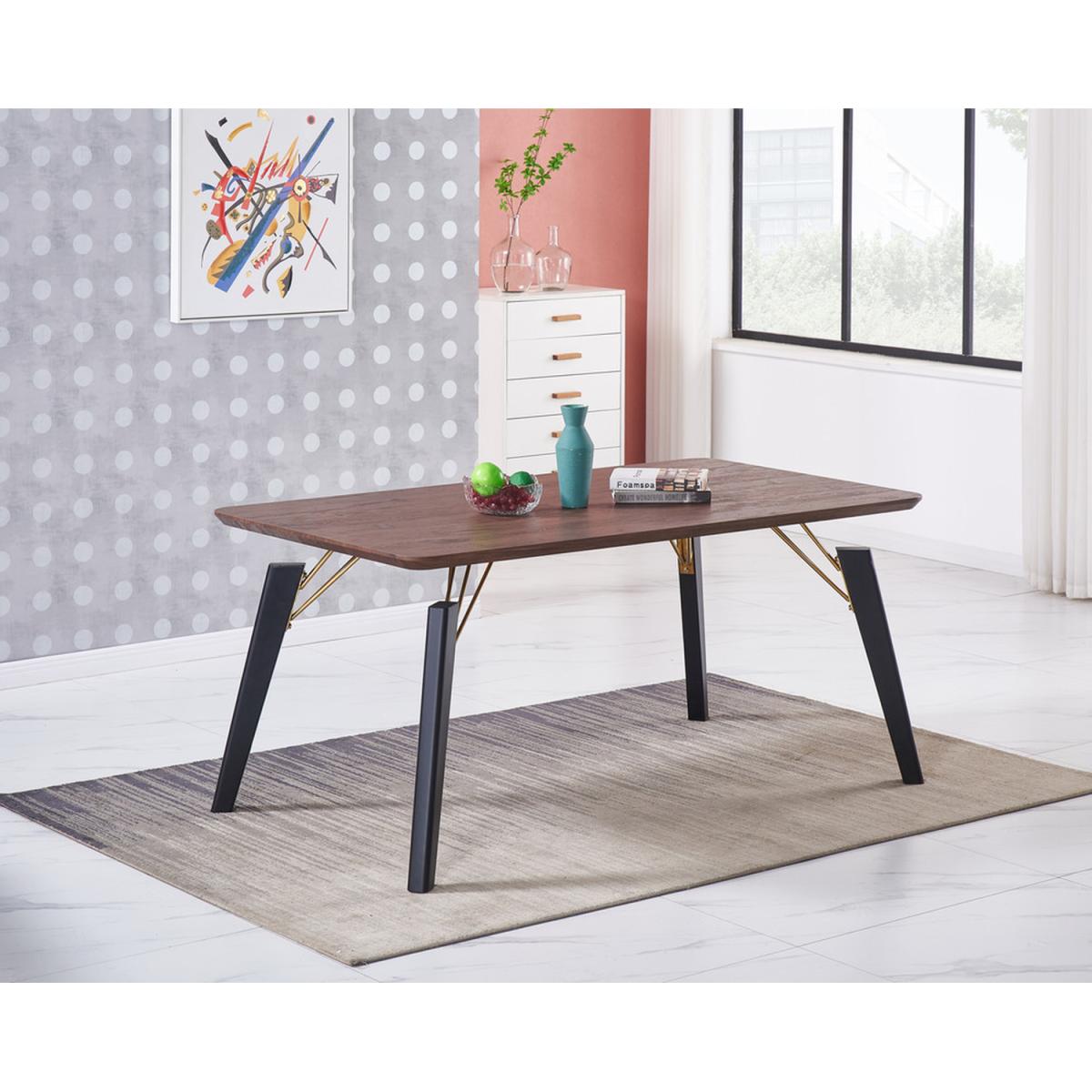 Camden Cosmo LUX Dining Set with a Table and Chairs Set of 4 - Light Grey – image 2