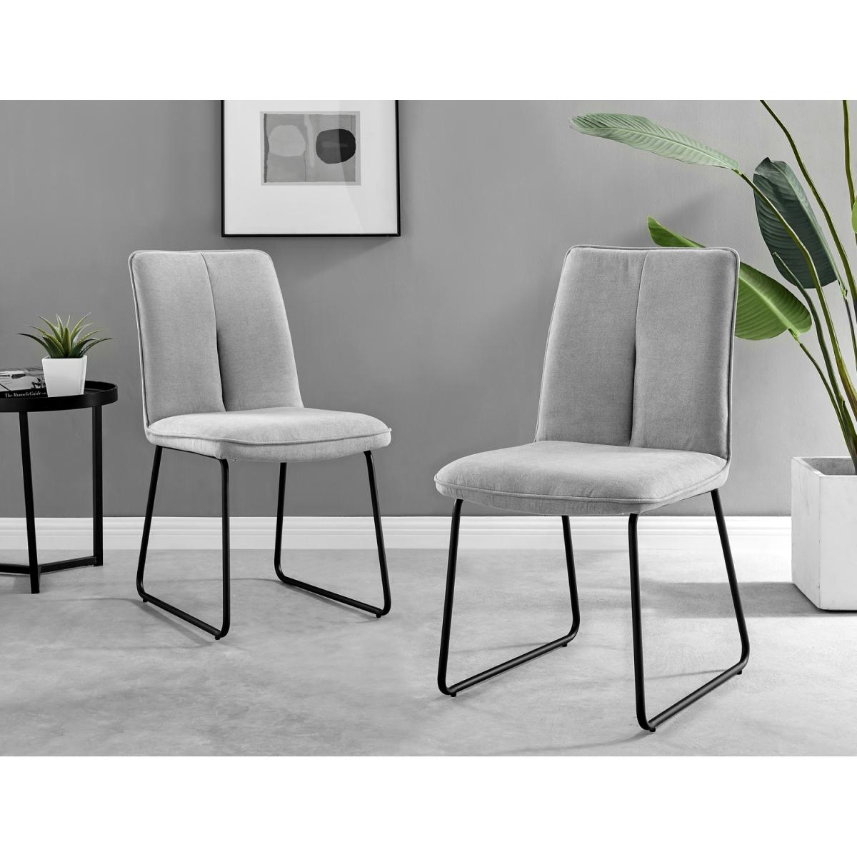 Anders Honey Solid Wood Dining Table  6 Halle Chairs - Taupe – image 21