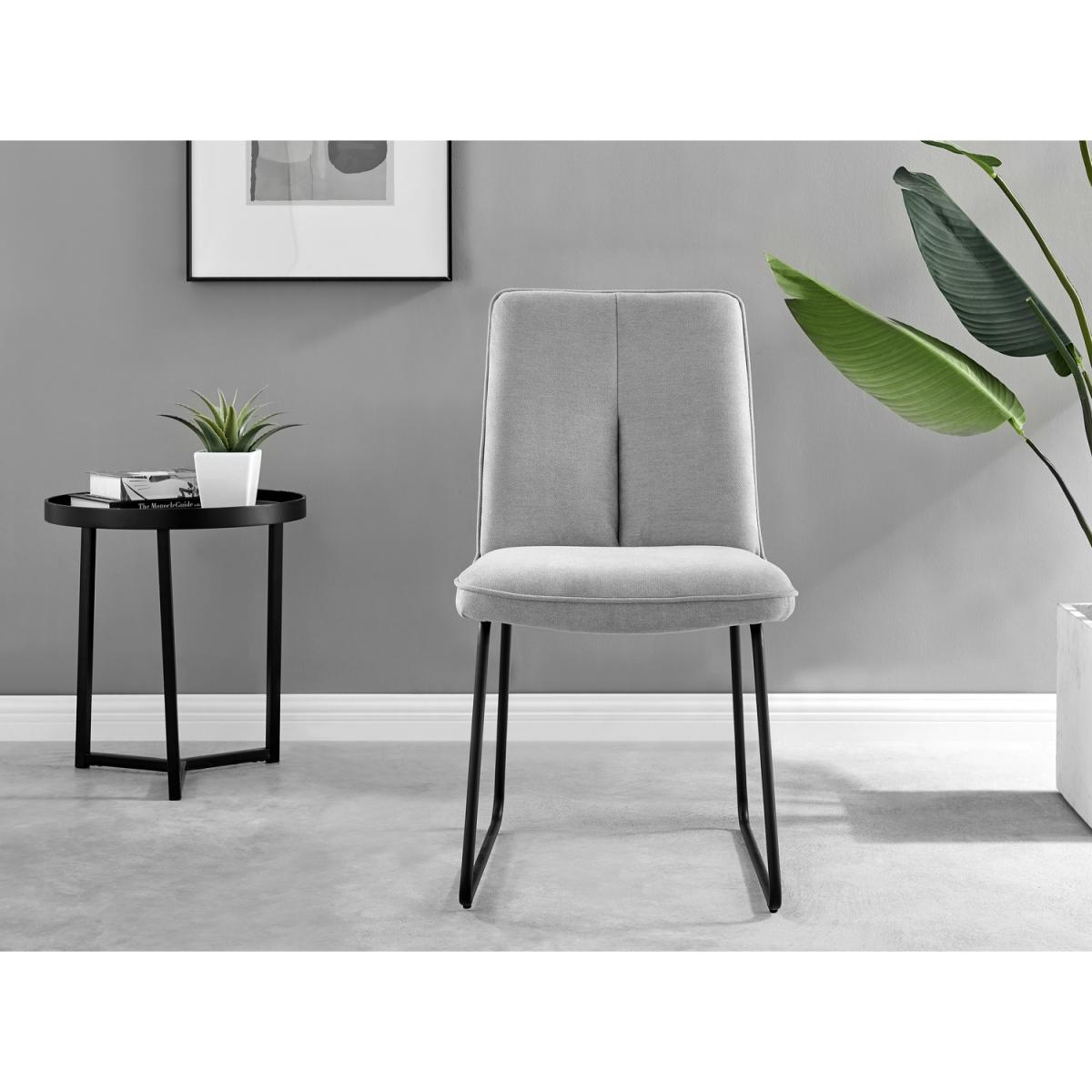 Anders Honey Solid Wood Dining Table  6 Halle Chairs - Taupe – image 23
