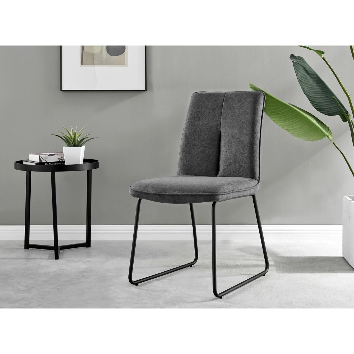 Anders Honey Solid Wood Dining Table  6 Halle Chairs - Taupe – image 30
