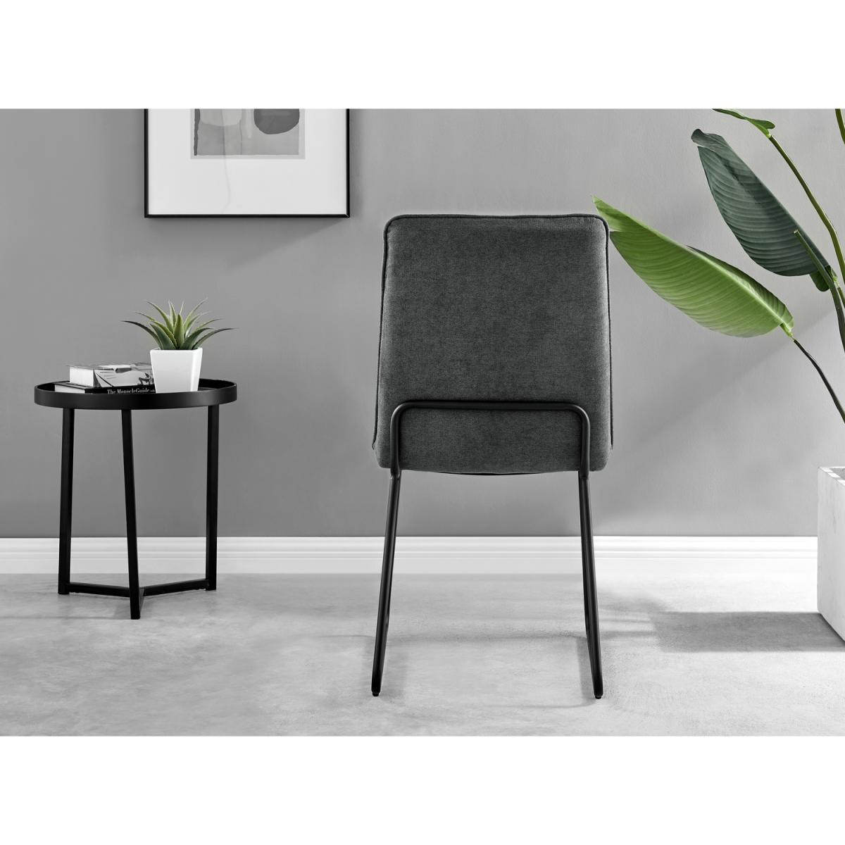 Anders Honey Solid Wood Dining Table  6 Halle Chairs - Taupe – image 33