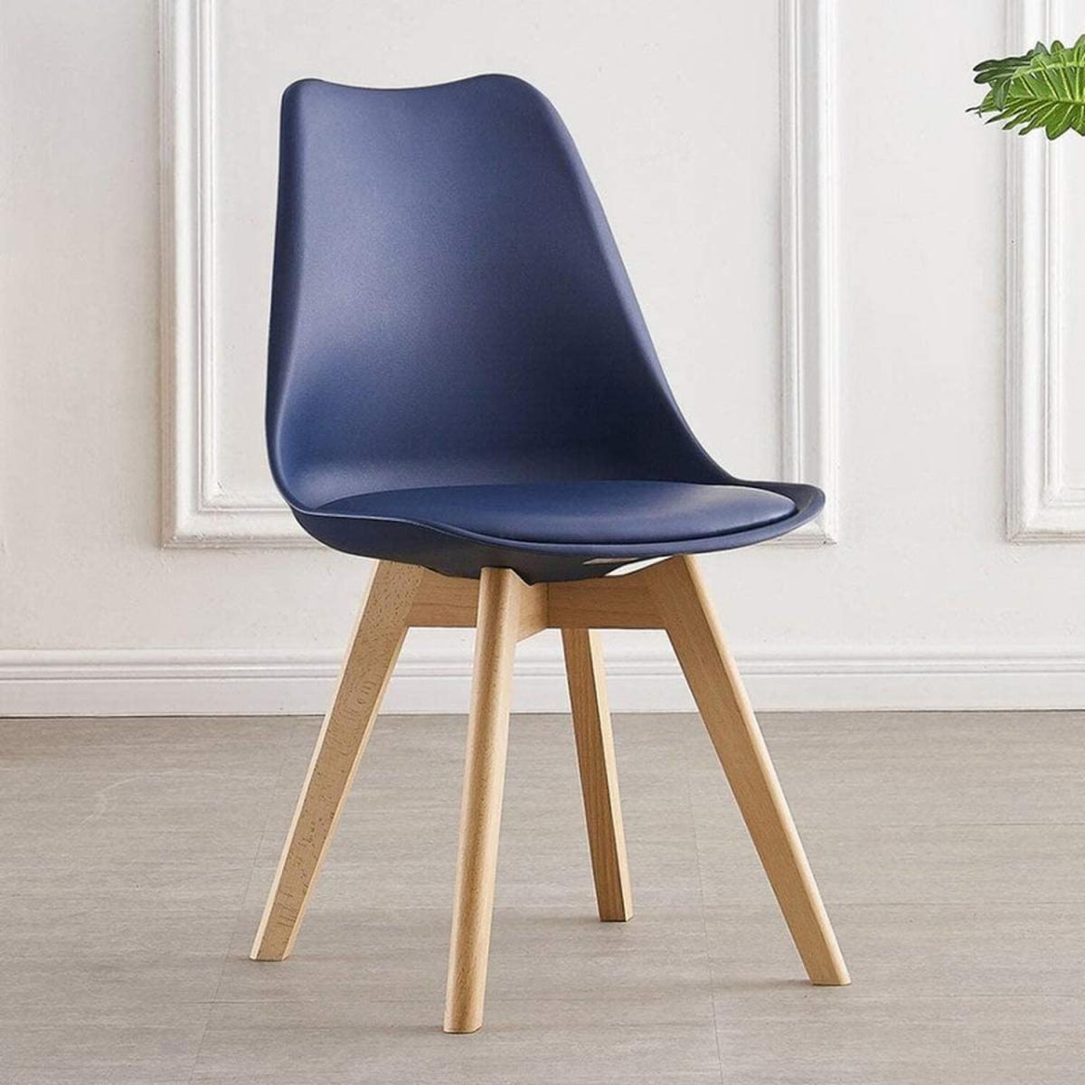 Lorenzo Dining Set with a Halo Table and 4 Dining Chairs - Blue – image 6