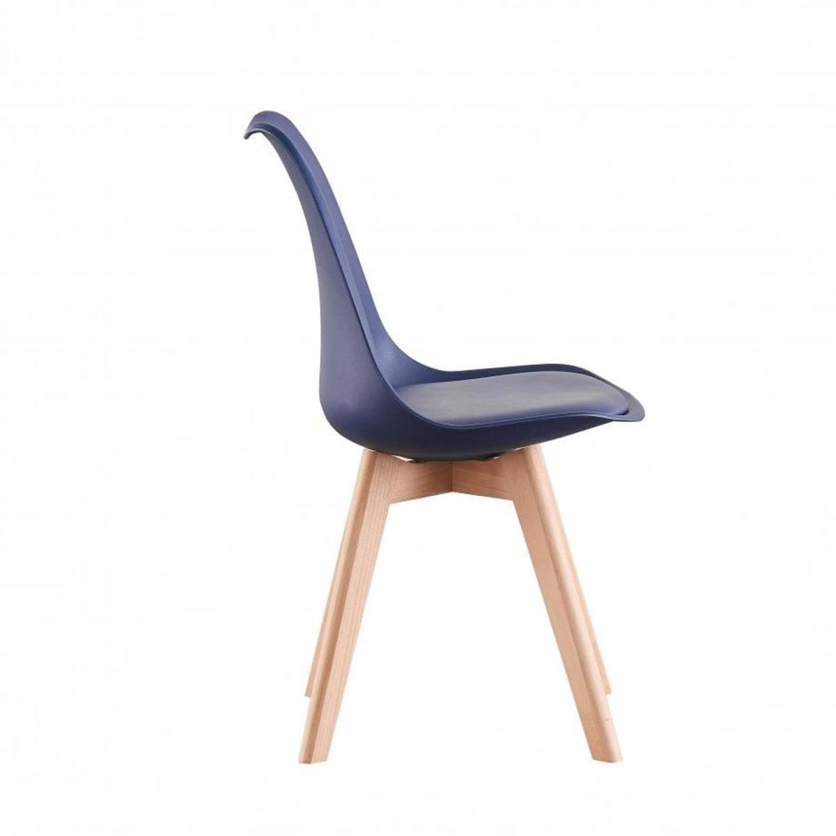 Lorenzo Dining Set with a Halo Table and 4 Dining Chairs - Blue – image 9