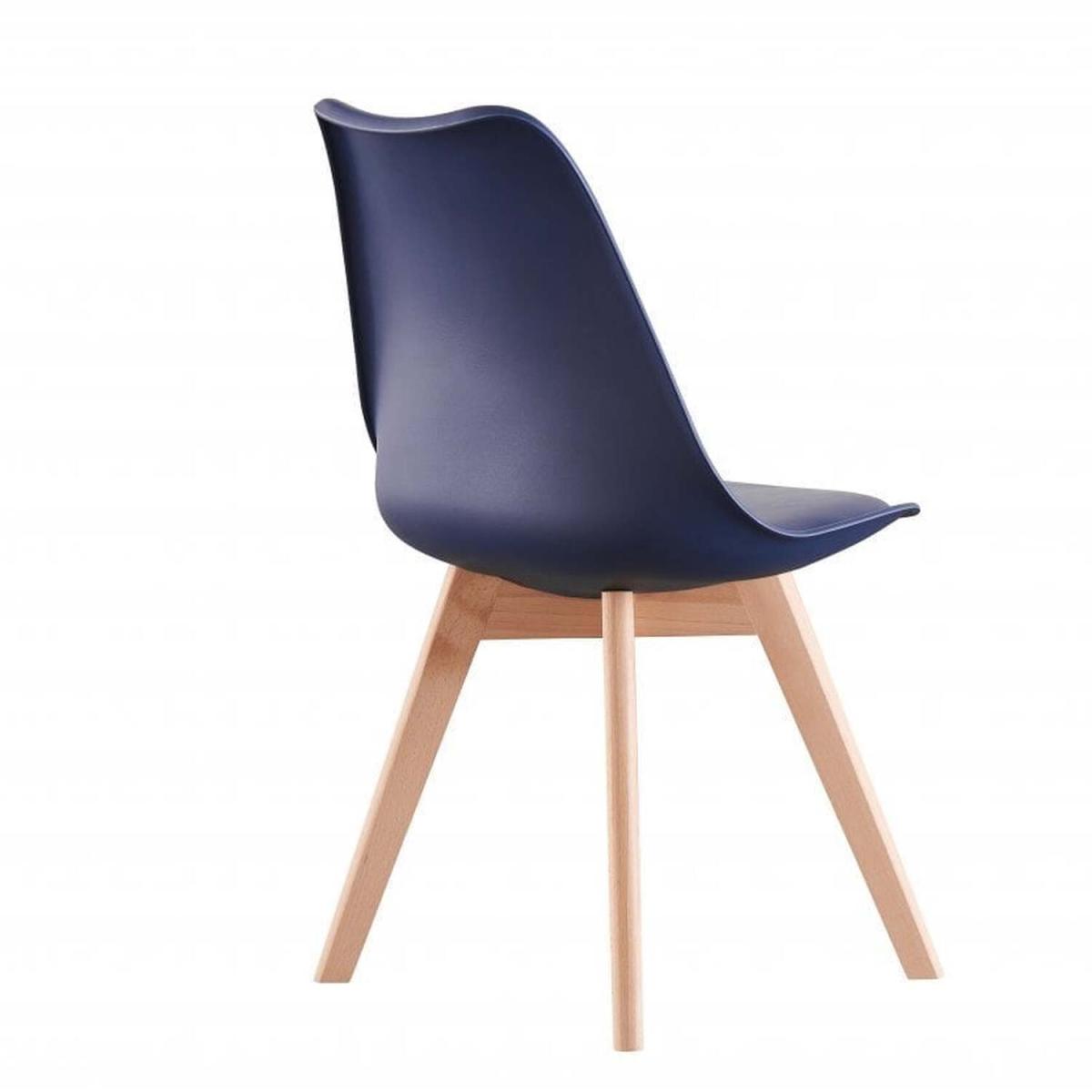 Lorenzo Dining Set with a Halo Table and 4 Dining Chairs - Blue – image 10