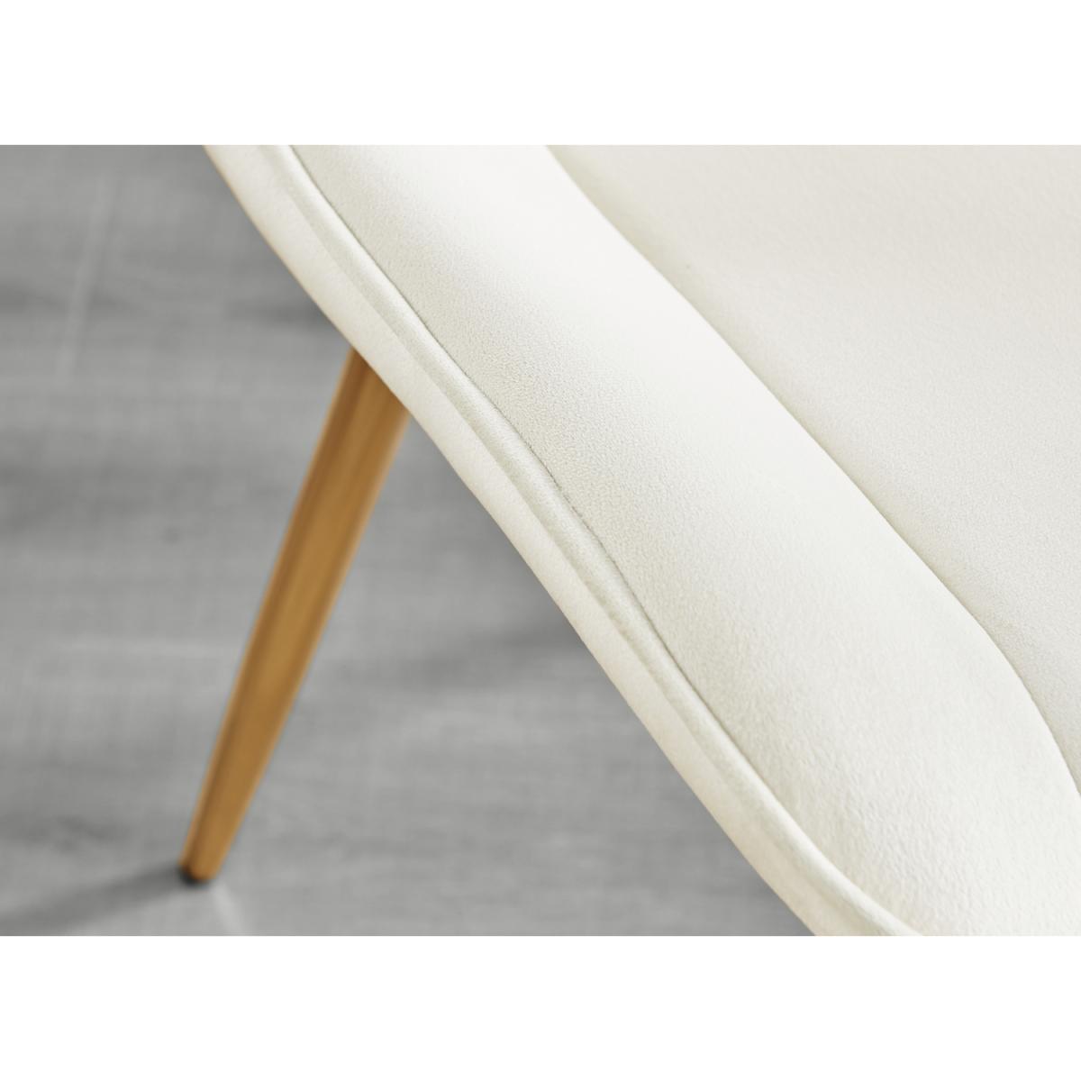 Sorrento 4-Person White Dining Table with 4 Pesaro Gold Leg Chairs - Navy – image 19