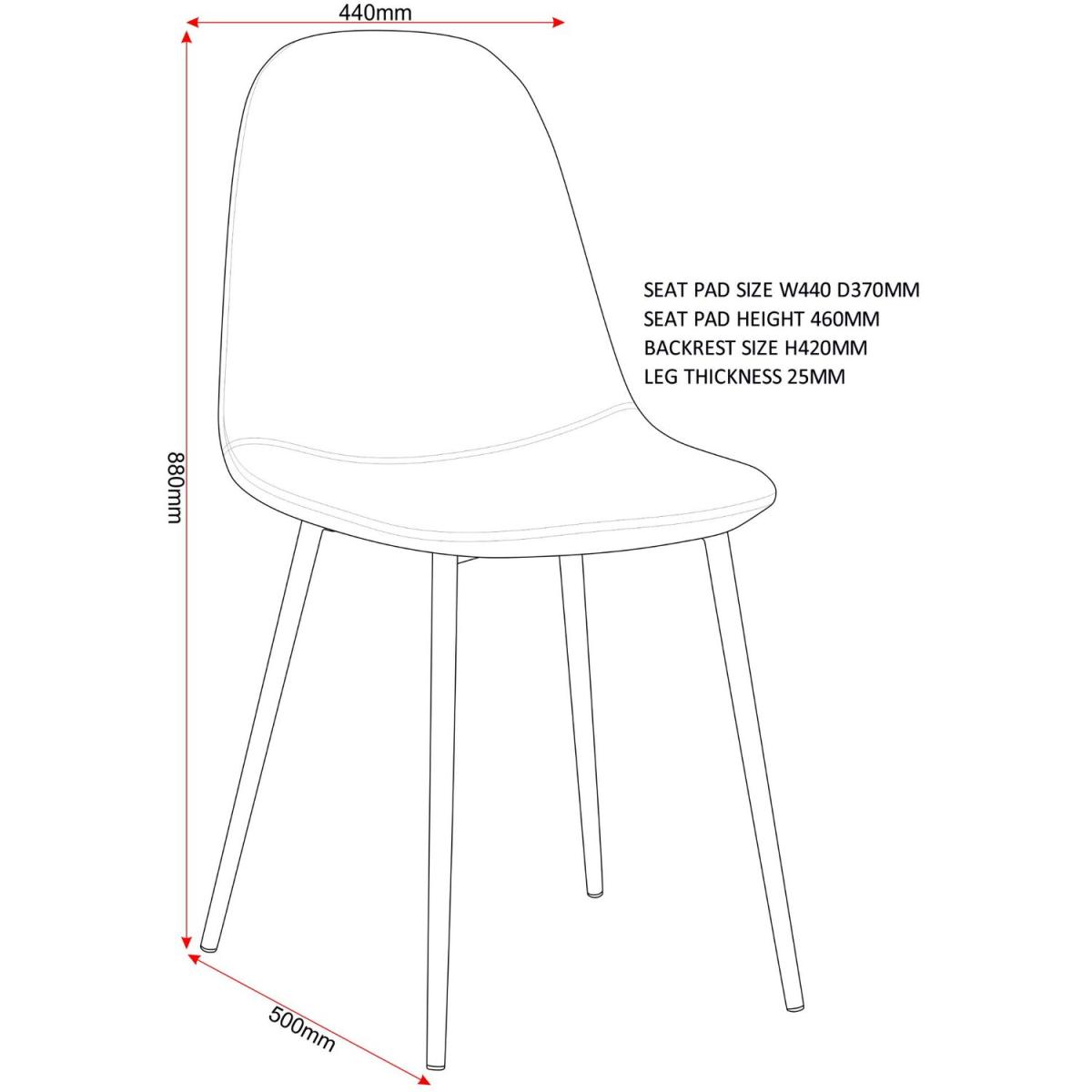 Barley Dining Set - Oak Veneer and Grey Fabric – image 7