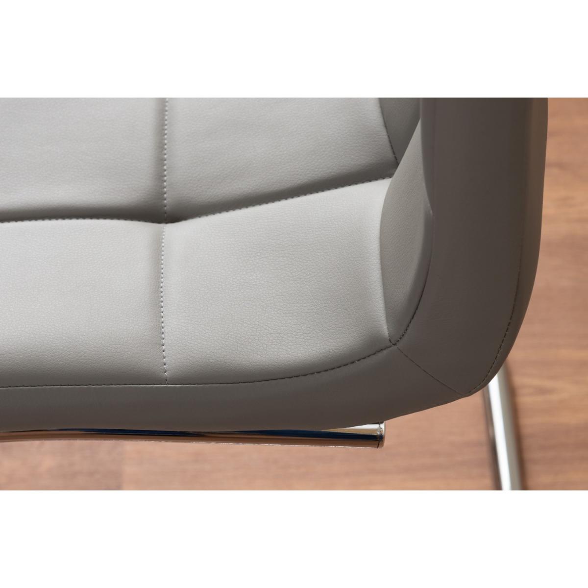 Pivero 6 Black Dining Table and 6 Murano Chairs - White – image 46