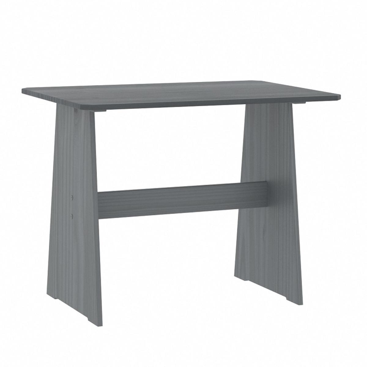 Layla Corner Dining Set with Table and Benches - Grey / Grey Top – image 30