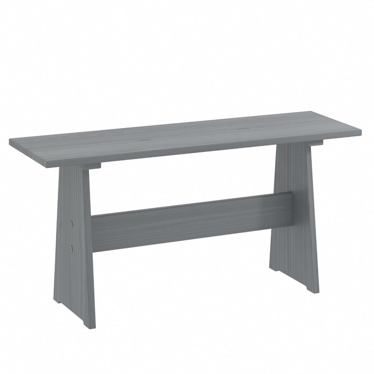 Layla Corner Dining Set with Table and Benches - Grey / Grey Top – image 31