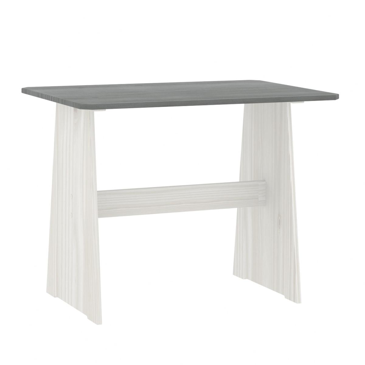 Layla Corner Dining Set with Table and Benches - Grey / Grey Top – image 47