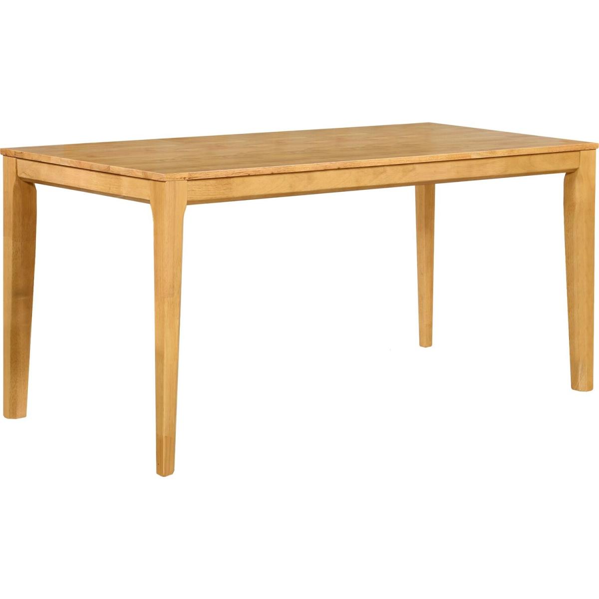 Logan Large Dining Set table and 6 chairs - oak varnish – image 3